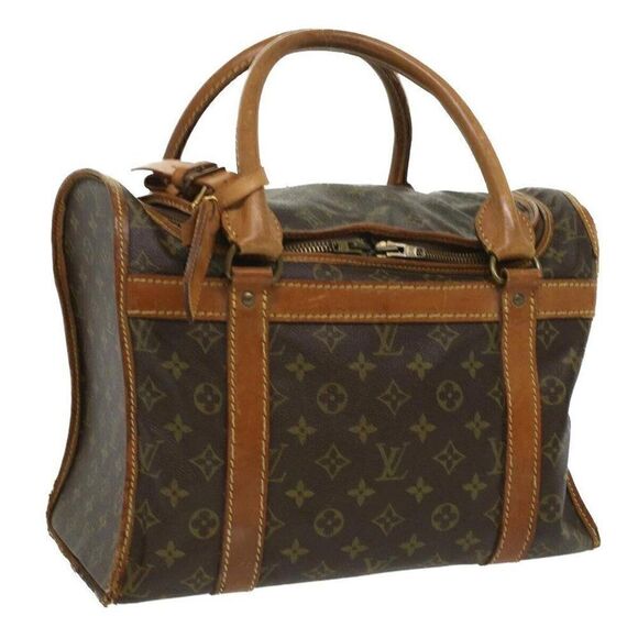 LOUIS VUITTON Monogram Sac Chassour 35 Pet Carry - Picture 1 of 15